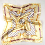 50*50cmFashion Women Square Head Scarf Wraps Scarves Ladies Printed Kerchief Neck Beautiful Scarf Shawl Comfortable