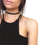 Super Simple Design Black Choker Necklaces For Women and Girls Fashionable Accessories Beautiful Ladies Wholesale Selling