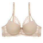 Lace Front Beauty Push Up Bra Women's Underwear Sexy Female Brassiere Lingerie Bralette for Women Lace Floral Back Closure Bras