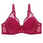 Lace Front Beauty Push Up Bra Women's Underwear Sexy Female Brassiere Lingerie Bralette for Women Lace Floral Back Closure Bras