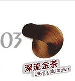 Mokeru Fashinon Permanent Natural Hair Dye Shampoo Brown Chestnut Coffee Black Hair Coloring Shampoo For Woman