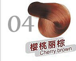 Mokeru Fashinon Permanent Natural Hair Dye Shampoo Brown Chestnut Coffee Black Hair Coloring Shampoo For Woman
