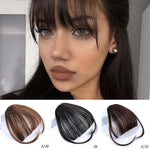 MUMUPI  Air Bangs Clip In Bangs Front Neat Bangs Fringe Hair Women Clip In Hair clip Extension on hair accessories fake hair