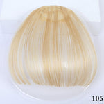 MUMUPI  Air Bangs Clip In Bangs Front Neat Bangs Fringe Hair Women Clip In Hair clip Extension on hair accessories fake hair