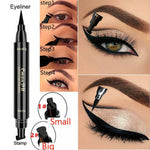 CmaaDu Liquid Eyeliner Pencil Super Waterproof Black Double-Headed  Stamps Eye liner Eye maquiagem Cosmetic Makeup Tool TSLM1