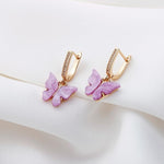 Cute Butterfly Earrings for Women Street Style Drop Earrings Korean Fashion Dangle Earrings Jewelry Gifts Oorbellen