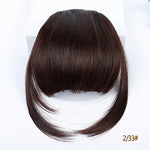 MUMUPI  Air Bangs Clip In Bangs Front Neat Bangs Fringe Hair Women Clip In Hair clip Extension on hair accessories fake hair