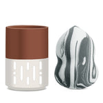 Makeup Foundation Sponge Makeup Cosmetic puff Powder Smooth Beauty Cosmetic makeup sponge Marbling Blender Water-drop Shape Puff