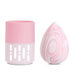 Makeup Foundation Sponge Makeup Cosmetic puff Powder Smooth Beauty Cosmetic makeup sponge Marbling Blender Water-drop Shape Puff