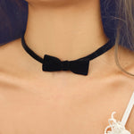 Super Simple Design Black Choker Necklaces For Women and Girls Fashionable Accessories Beautiful Ladies Wholesale Selling